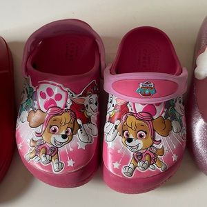 Paw Patrol Crocs Lids Size 9